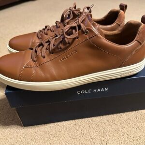 Cole Haan British Tan Leather Sneakers